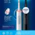 Набор электрических зубных щеток Oral-B Pro Series 3, насадки для щётки: 2 шт, цвет: белый и черный [d505.513.3x]